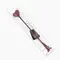 Шльопалка-сердечко Liebe Seele Wine Red Riding Crop with Heart-Shape Tip