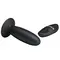 LyBaile Pretty Love Remote Control Vibrating Plug Black - Анальна пробка з вібрацією, 11х3.3 см (чорний)