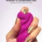 Gvibe Gjack Mini - Анатомический витой вибратор, 19х3.5 см (фиолетовый)