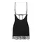 Пеньюар Obsessive Lobellis chemise & thong, XL/2XL
