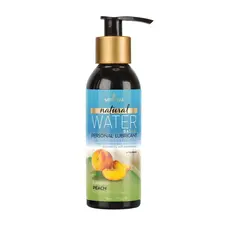 Sensuva Natural Water-Based Peach - Змазка на водній основі, без гліцерину та парабенів, 125 мл