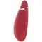 Womanizer Premium 2 + Лубрикант 50 мл - Инновационный клиторальный вакуумный стимулятор, 15.5х3.5 см (бордовый)