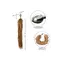 Металева анальна пробка CalExotics Running Wild Tail