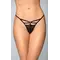 SoftLine G-String 2473 - Женские трусики-стринги, S-L (черный)