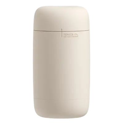 Tenga Puffy Latte Brown - мягкий мастурбатор в силиконовом корпусе, 14.5х4.5 см (бежевый)