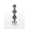 Toy Joy Large Diamond Star Beads - Пробка анальная, 13.4х3 см
