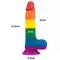LoveToy Prider Dildo 7.5'' - Фаллоимитатор, 15 см
