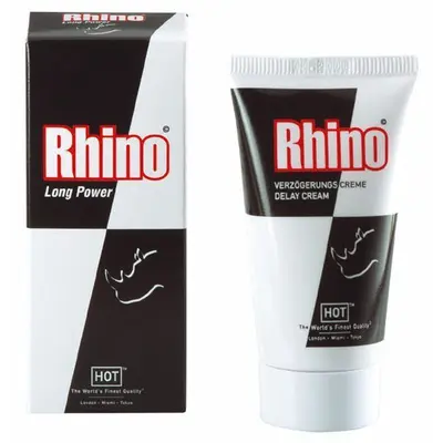 Hot Rhino long Рower Cream - Пролонгатор для чоловіків, 30 мл