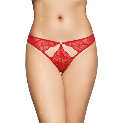 SoftLine - G-String 2497 - Стрінги жіночі, S/M (червоні)