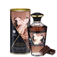 Збудлива Масажна Олія Aphrodisiac Warming Oil, 100 мл (темний шоколад)