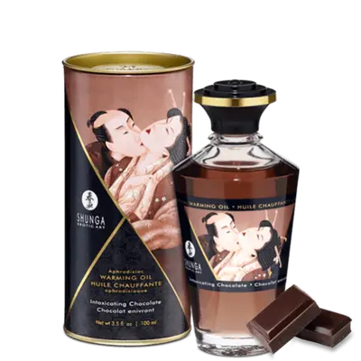Збудлива Масажна Олія Aphrodisiac Warming Oil, 100 мл (темний шоколад)