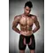 Passion 012 Thong - Чоловічі трусики-шорти, XXL/XXXL (чорний)