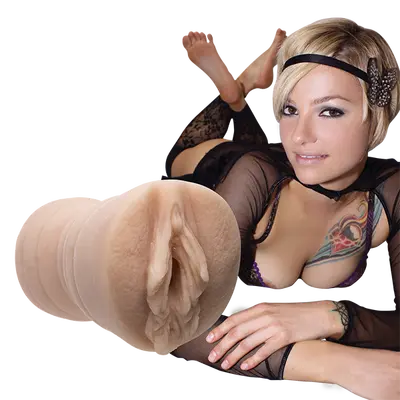 Doc Johnson Belladonnas Pocket Pussy - Мастурбатор вагіна, копія Беладонни, 15х7.6 см