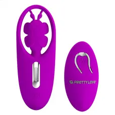 LyBaile Pretty Love Dancing Butterfly Stimulator Purple - вибратор для клитора в виде бабочки, 10.8х4 см (фиолетовый)