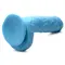 Pop Peckers 8.25" Dildo With Balls - Blue - Фаллоимитатор, 22,8 см (голубой)