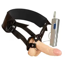 Orion - Gigolina Vibrating Strap-On - Страпон, 22х4.5 см