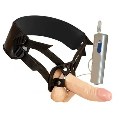 Orion - Gigolina Vibrating Strap-On - Страпон, 22х4.5 см