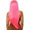 Leg Avenue - Long straight center part wig - Длинный парик (неоновый розовый)