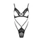 Боді монокіні з відкритими грудьми Passion DIABOLINA BODY, XXL/XXXL