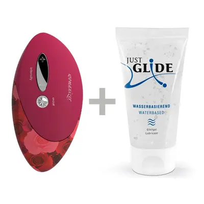 Womanizer W-500 Red/Rose - Клиторальный стимулятор, 12 см (розовый)
