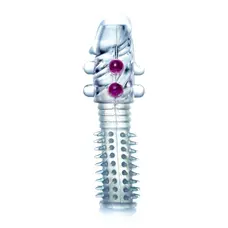 Boss Penis Sleeve Clear - Насадка на пеніс, 14 см (прозорий)