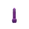 Чистий Кайф Violet size S - Крафтове мило-член із присоскою, 12х2,6 см (фіолетовий)
