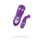Toyfa A-Toys - Виброяйцо, 1,5 см (фиолетовый)