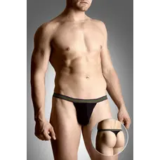 SoftLine - Mens thongs 4496 - Трусы мужские, XL (чёрные)