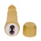 Get Real Gold Dicker Slim Vibrator - Вибратор на батарейках, 16х4.7 см (золотистый)