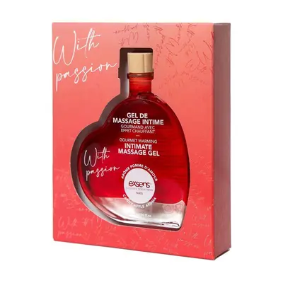 Їстівний масажний гель EXSENS With Passion Candy Apple, 50 мл