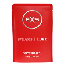 Оральний лубрикант EXS Strawberry Lube з ароматом полуниці, 5 мл