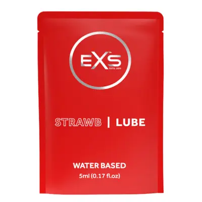 Оральний лубрикант EXS Strawberry Lube з ароматом полуниці, 5 мл