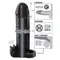 Pipedream Vibrating Real Feel 2 Extension - насадка на член с кольцом и вибрацией, +5 см (чёрный)