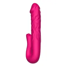 Вибратор Boss Realistic Tongue Stimulating Dildo