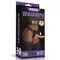 LoveToy Easy Strapon Set 8.5'' - м'який страпон з реалістичним вібратором, 21.5х4.5 см (тілесний)
