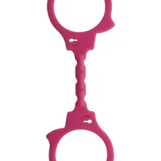 ToyJoy Stretchy Fun Cuffs Pink - Наручники, 25 см (розовые)