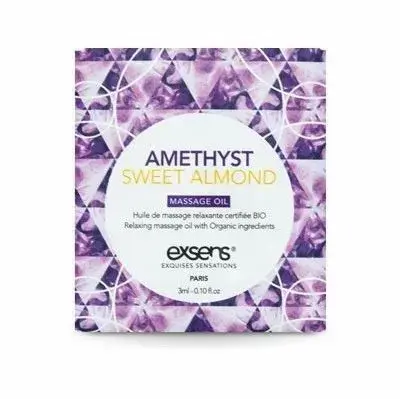 EXSENS Amethyst Sweet Almond - Пробник массажного масла, 3 мл (миндаль)