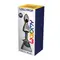 Wooomy Lollypop Double Ball Metal Plug M - Анальная пробка, 9.4х3.1 см (прозрачный)