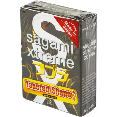 Sagami Xtreme Cobra, 3 шт
