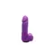 Чистий Кайф Violet size S - Крафтове мило-член із присоскою, 12х2,6 см (фіолетовий)