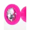Toy Joy Small Diamond Booty Jewel - Пробка анальная, 7х2.5 см (розовая)