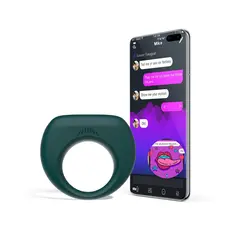 Magic Motion Dante II - віброкільце з керуванням зі смартфона, 6х3.2 см (зелений)