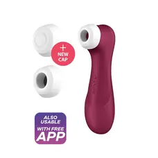 Satisfyer Pro 2 Generation 3 with Liquid Air Connect App Wine Red - Вакуумний кліторальний стимулятор 3 покоління