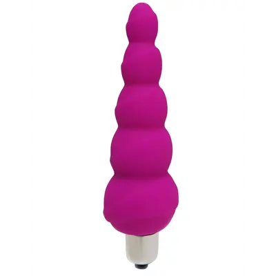 Alive Lance - анальный вибратор, 14х2.9 см (розовый)