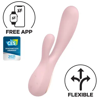 Вібратор-кролик зі смарт управлінням Satisfyer Mono Flex