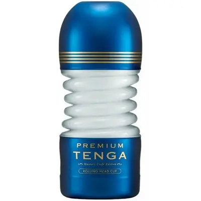 Tenga Premium Rolling Head Cup - мастурбатор, 15.5х6.9 см. (белый)
