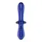 Двухсторонний фаллоимитатор Satisfyer Double Crystal, 19,5 см