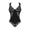 Obsessive Donna Dream crotchless teddy - еротичне боді з відкритою промежиною, XL/XXL (чорний)