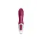 Satisfyer Hot Bunny - Милый вибратор-кролик, 17.5х3.7 см (бордовый)