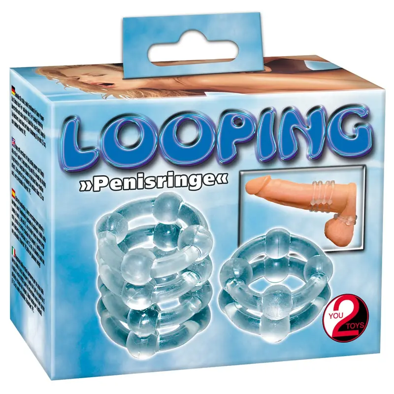You2Toys Looping набор из 2 эрекционных колец, 2.5 см You2Toys Looping набор из 2 эрекционных колец, 2.5 см